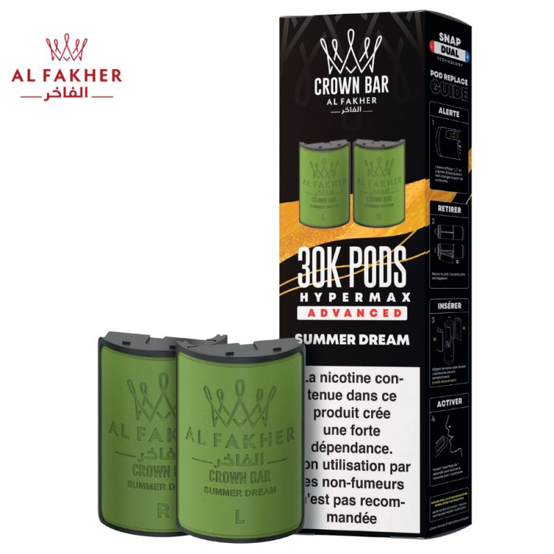 cartouches-puff-crown-bar-2x10ml-al-fakher