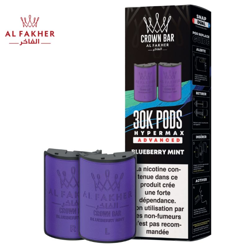 cartouches-puff-crown-bar-2x10ml-al-fakher