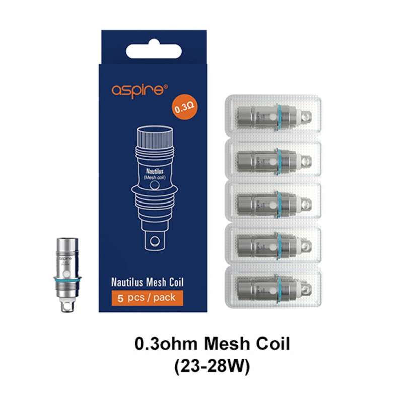 resistances-nautilus-5pcs-aspire