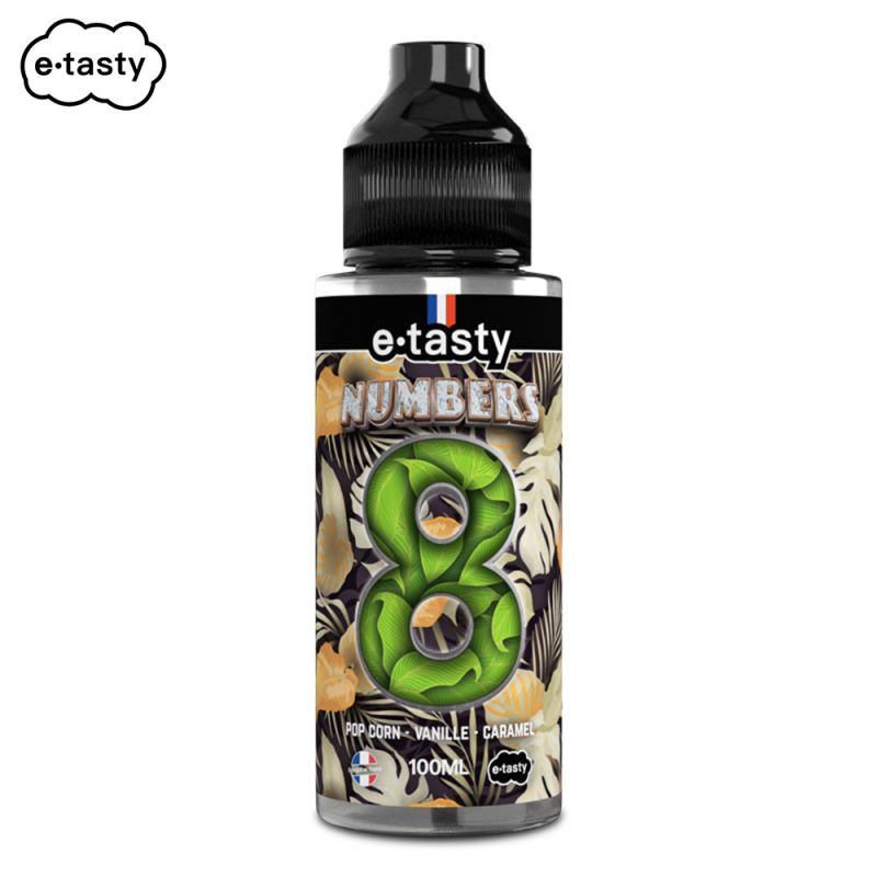 Huit 100ml - Numbers by E.Tasty