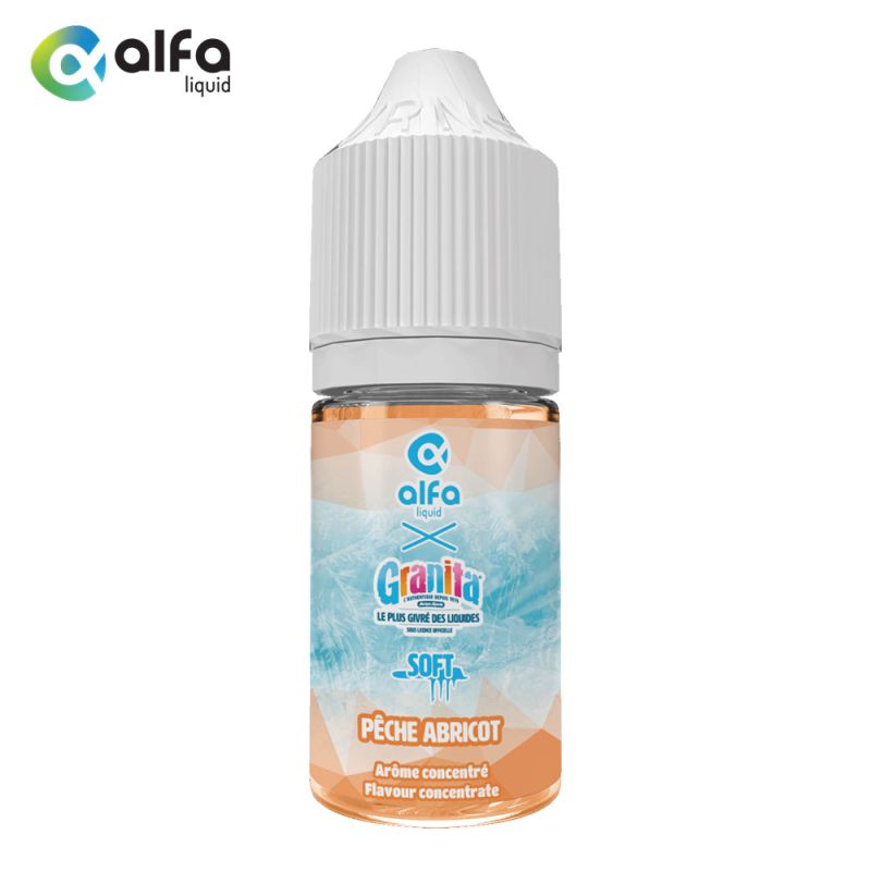 Concentré Pêche Abricot Soft 30ml - Granita
