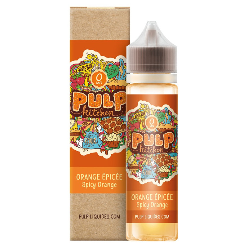 Orange épicée 50ml - Pulp Kitchen