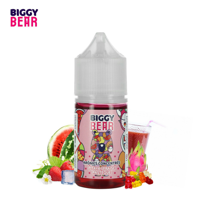 concentre-pitaya-fraise-pasteque-30ml-biggy-bear