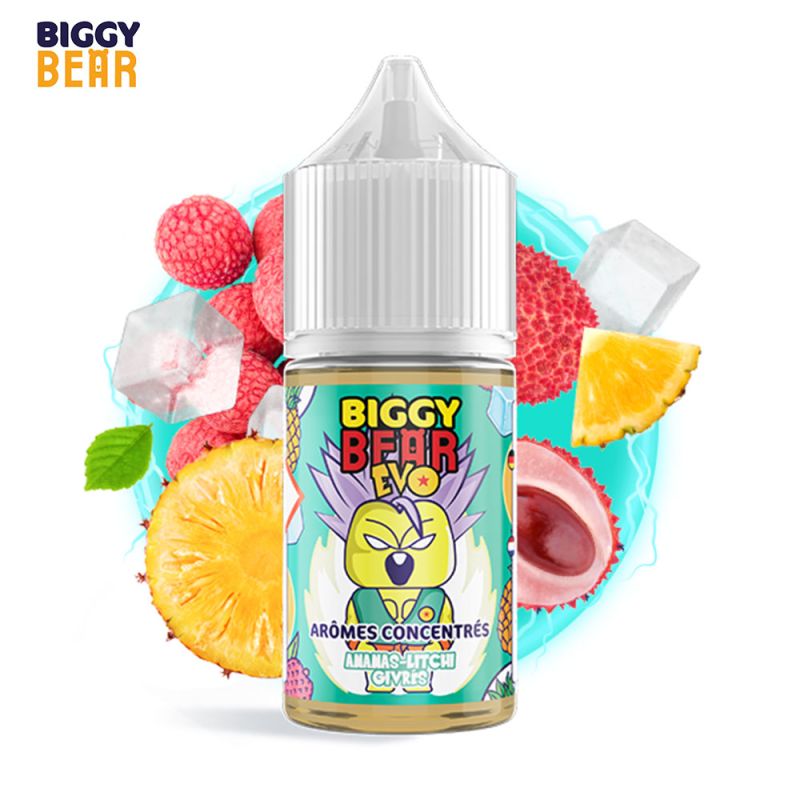 concentre-ananas-litchi-givres-30ml-biggy-bear-evo