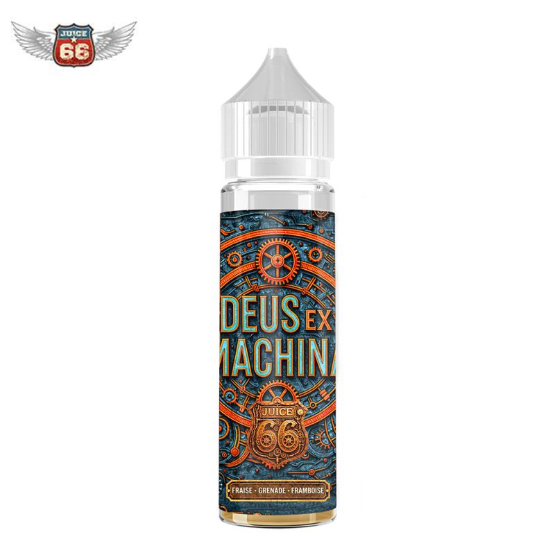 Fraise Grenade Framboise 50ml - Deus Ex Machina by Juice 66