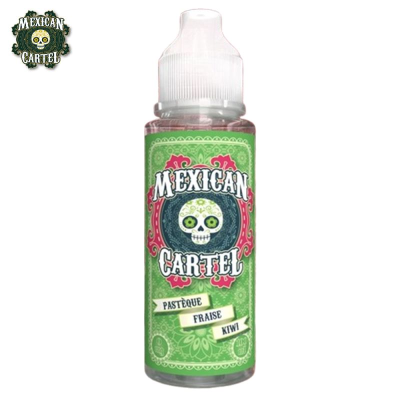 Pastèque Fraise Kiwi 100ml - Mexican Cartel
