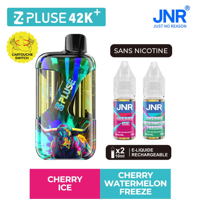 Puff Zpluse 42K - 0mg - sans nicotine - Zpluse by JNR