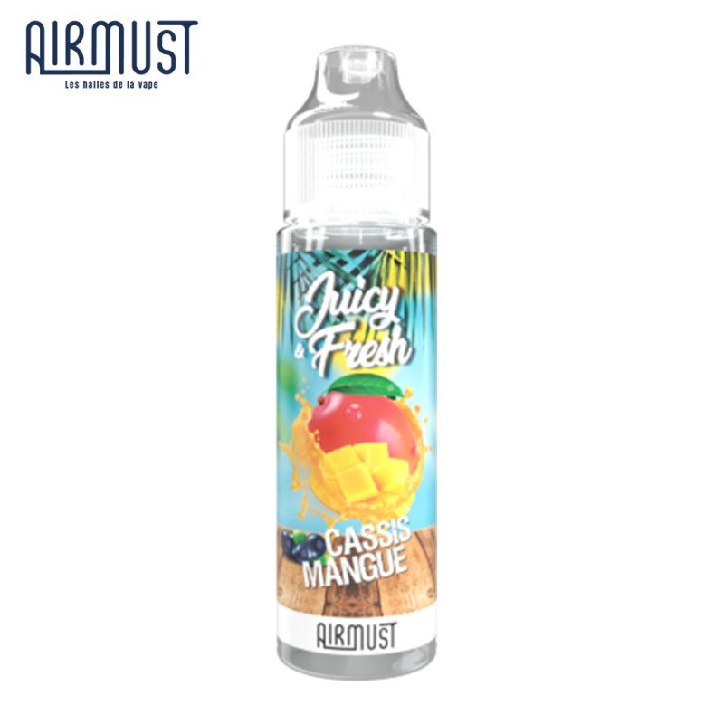 Cassis Mangue 60ml - Juicy &amp;amp; Fresh by Airmust