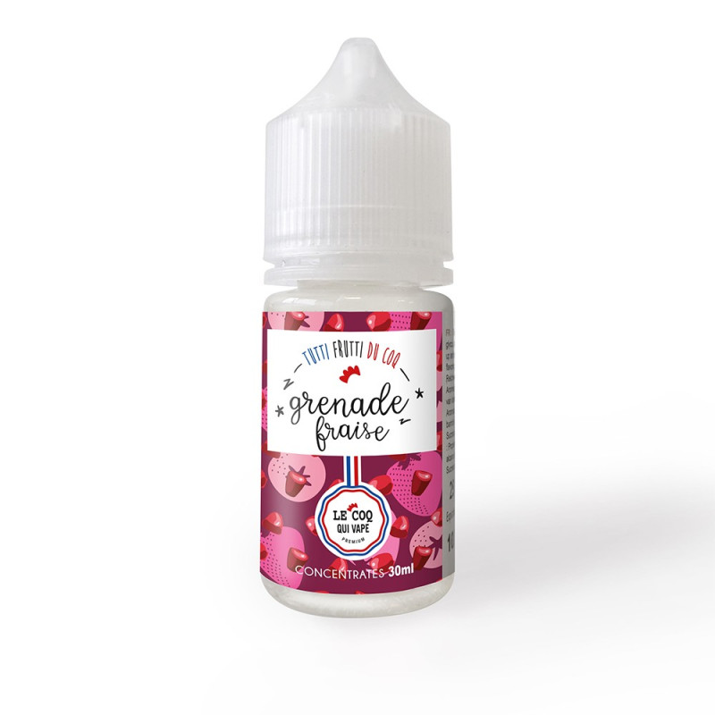 Concentré Grenade Fraise 30ml - Tutti frutti du Coq