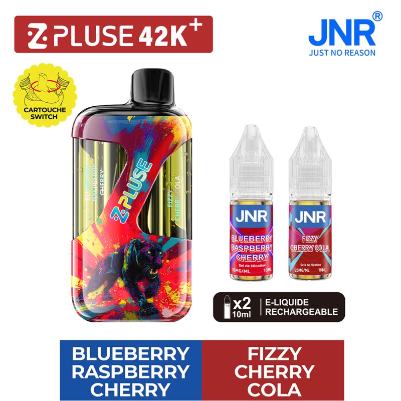 Puff Zpluse 42K - Nouvelles Saveurs - Zpluse by JNR