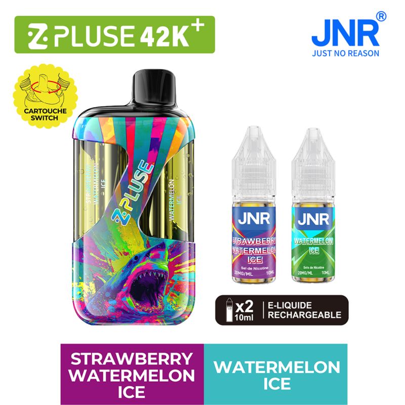 Puff Zpluse 42K - Nouvelles Saveurs - Zpluse by JNR