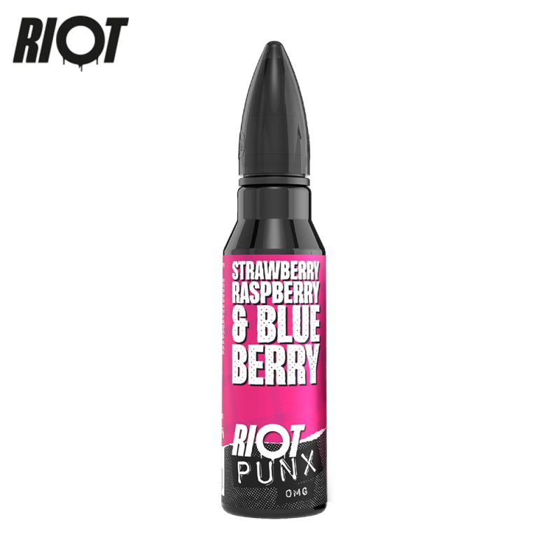 Strawberry Raspberry and Blueberry 50ml - Riot
