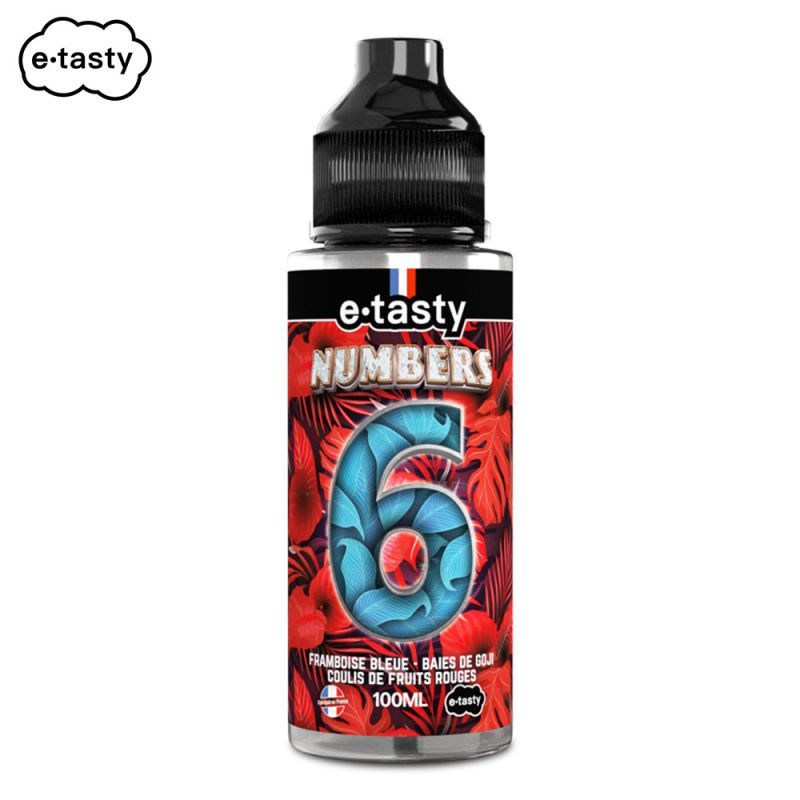Six 100ml - Numbers by E.Tasty