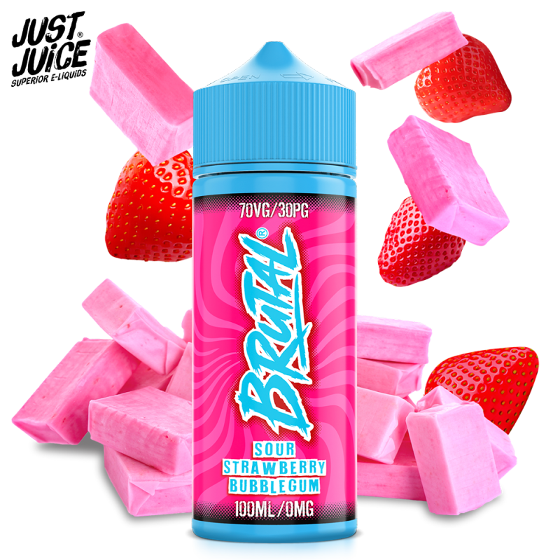 sour-strawberry-bubble-gum-100ml-brutal-by-just-juice