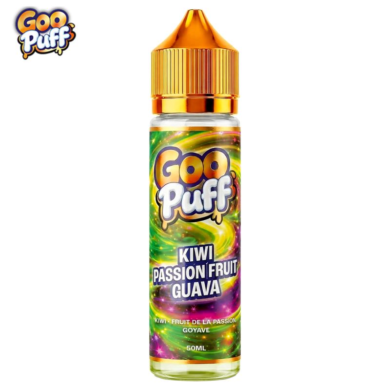 Kiwi Passion Fruit Guava 50ml - Goo Puff