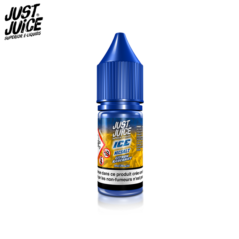 Citron &amp;amp; Coconut Ice 10ml Nic Salt - Just Juice