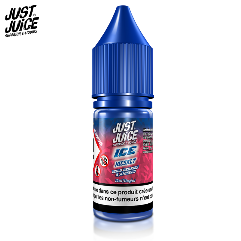 Wild Berries &amp;amp; Aniseed Ice 10ml Nic Salt - Just Juice
