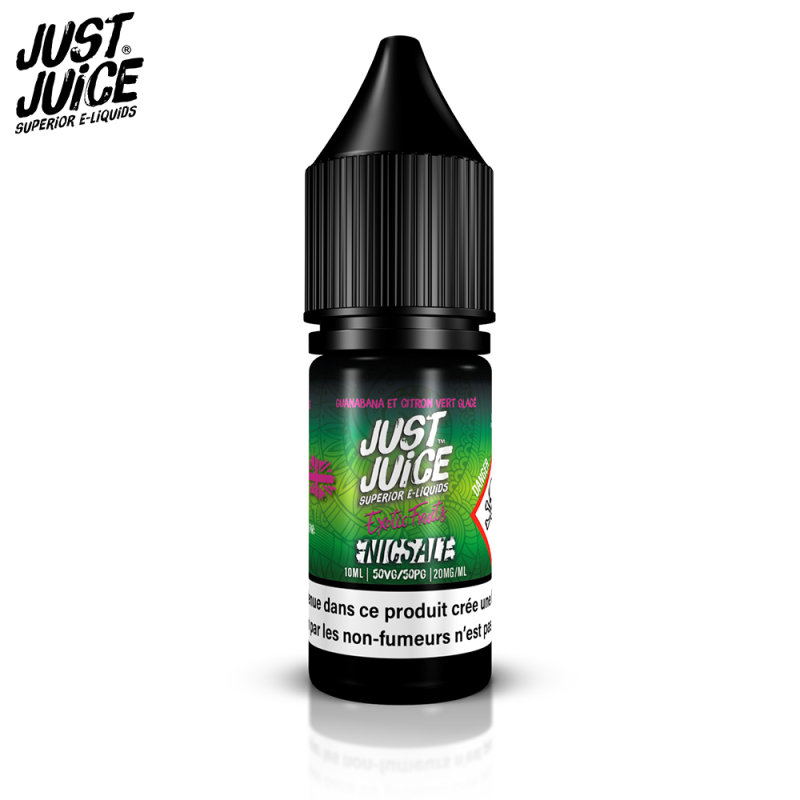 Guanabana &amp;amp; Citron vert glacé 10ml Nic Salt - Just Juice