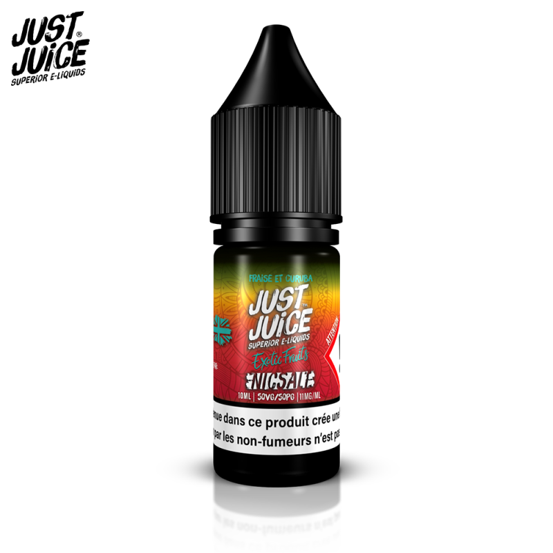 Fraise &amp;amp; Curuba 10ml Nic Salt - Just Juice