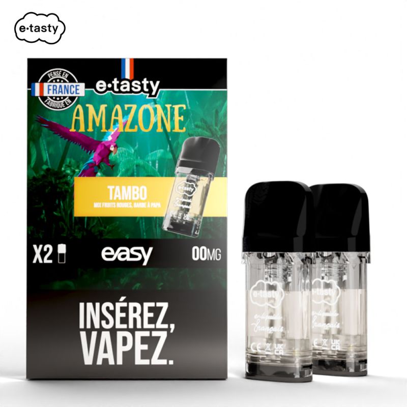Cartouches Easy Pod Amazon (2pcs) - Easy Pod by E.Tasty