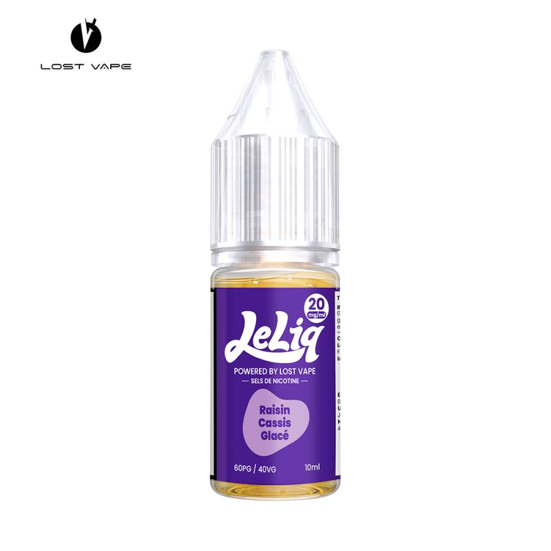 Raisin Cassis Glacé 10ml Nic Salt - Le Liq by Lost Vape