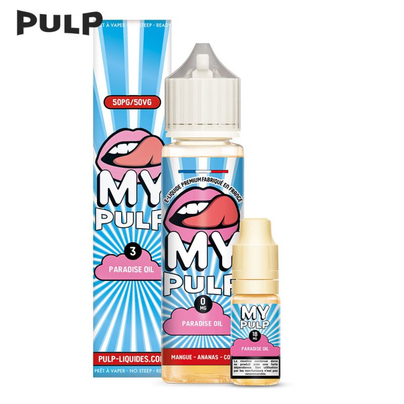 Pack Paradise Oil 60ml - My Pulp by Pulp