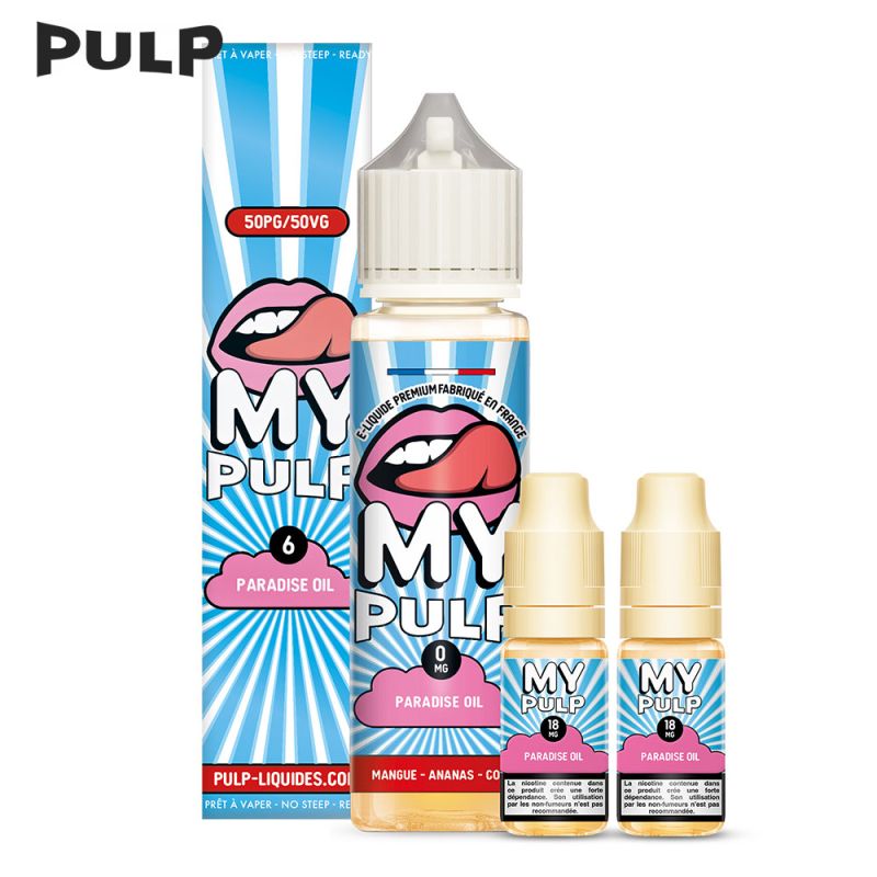 Pack Paradise Oil 60ml - My Pulp by Pulp
