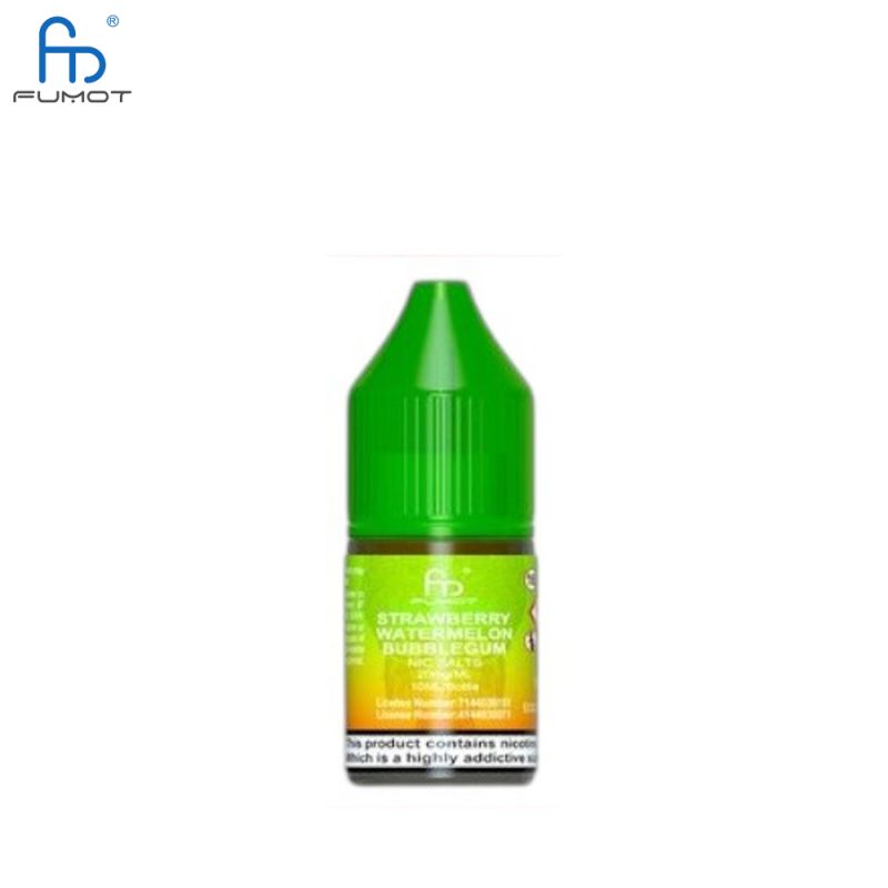 Fraise Pastèque Chewing Gum 10ml - Fumot Salt Nic