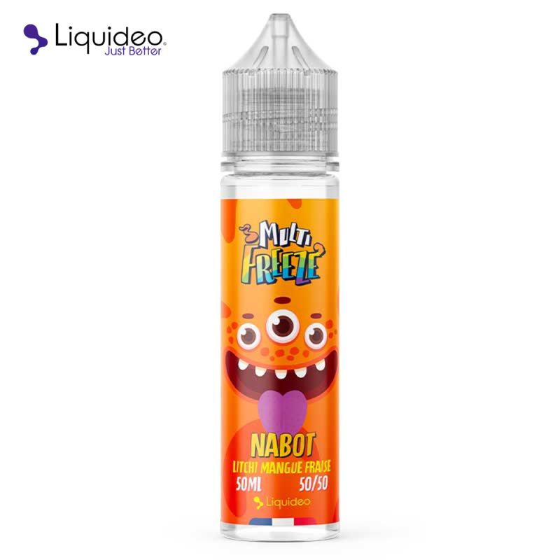 Nabot Litchi Mangue Fraise 50ml - Multifreeze by Liquideo