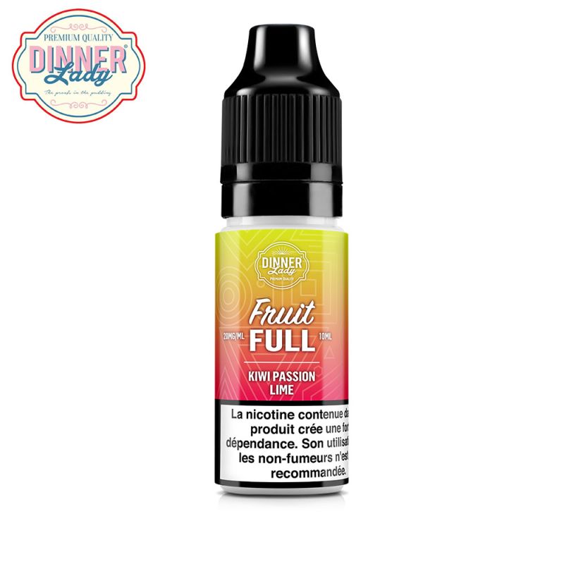 Kiwi Passion Lime 10ml Nic Salt - Fruit Full by Dinner Lady