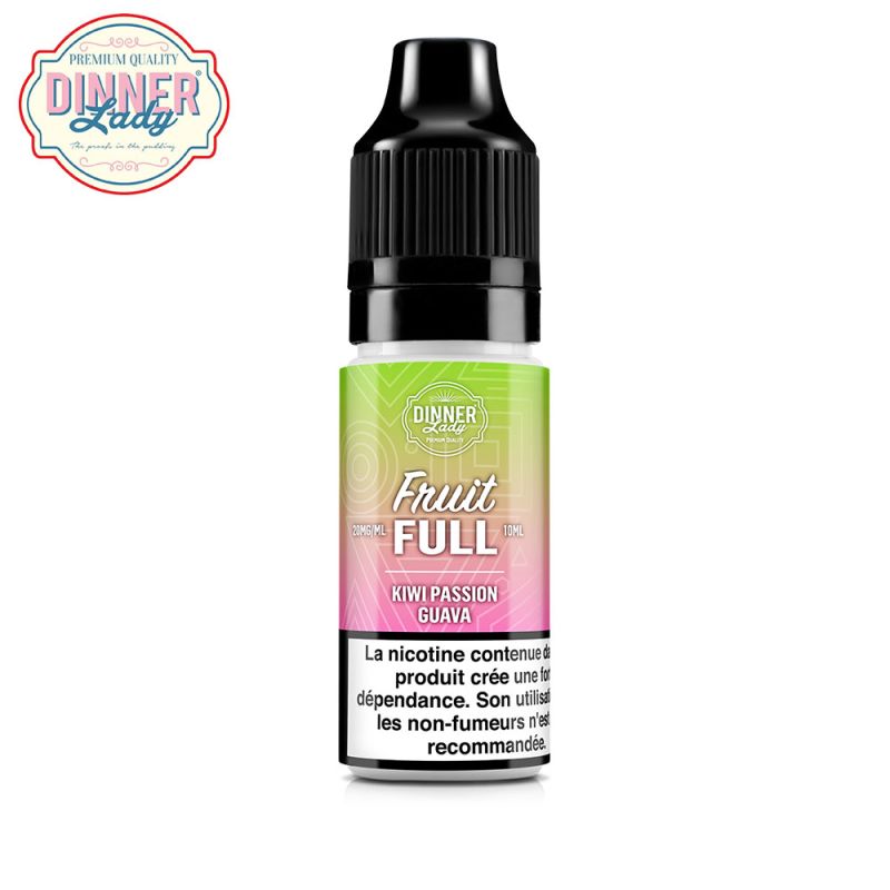 Kiwi Passion Guava 10ml Nic Salt - Fruit Full by Dinner Lady