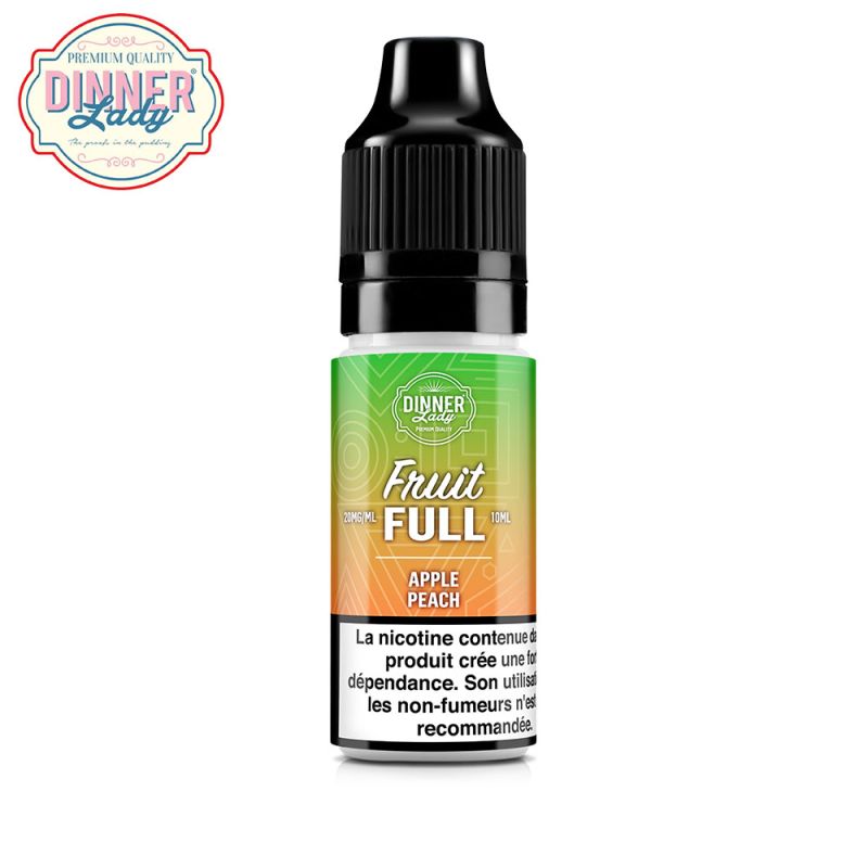 Apple Peach 10ml Nic Salt - Fruit Full by Dinner Lady