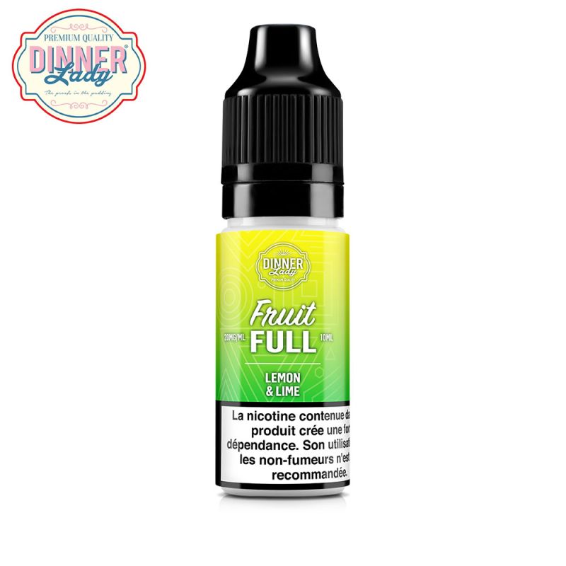 Lemon Lime 10ml Nic Salt - Fruit Full by Dinner Lady