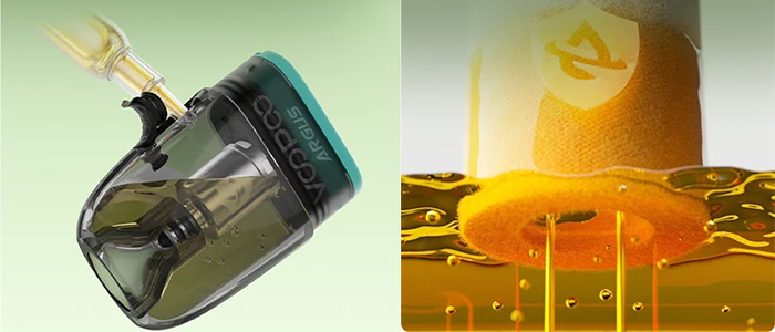 cartouche argus v2 top fill voopoo