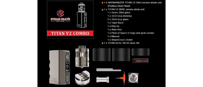 titan-v2-Steam-crave-prix-fournisseur