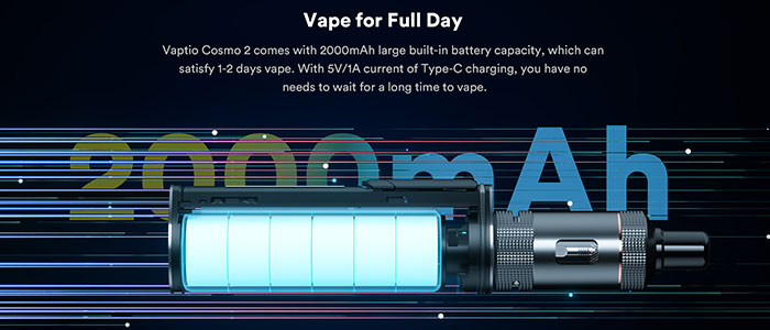 cigarette electronique vaptio cosmo 2