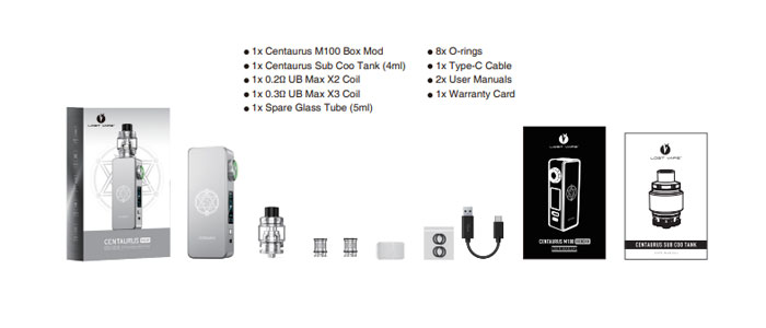boutique centaurus m100 lost vape