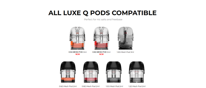 luxe-q3-vaporesso-grossiste-cartouche