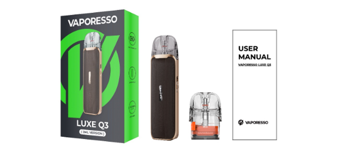 boutique en ligne pod luxe q3 vaporesso