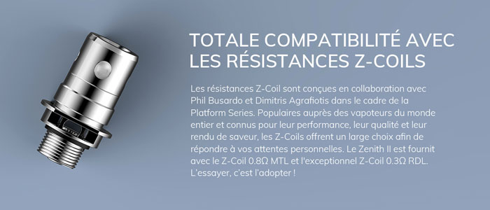 en ligne resistance z coil innokin