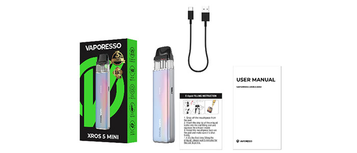 pas cher pod xros 5 mini vaporesso