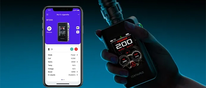  kit centaurus bt200 lost vape bluetooth