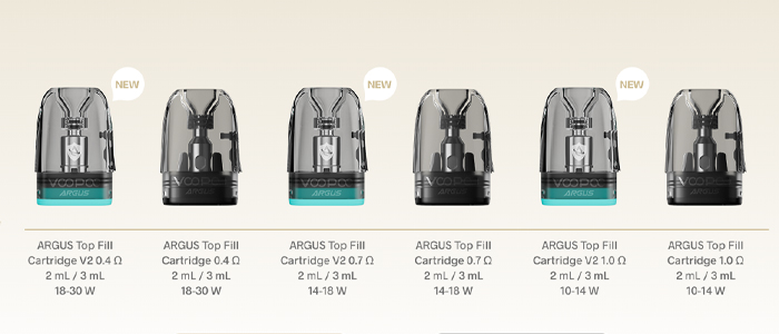 achat cartouche argus v2 voopoo