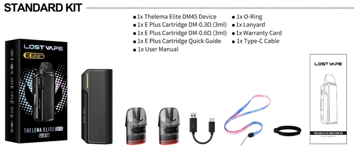 boutique pas cher pod thelema elite dm45 lostvape