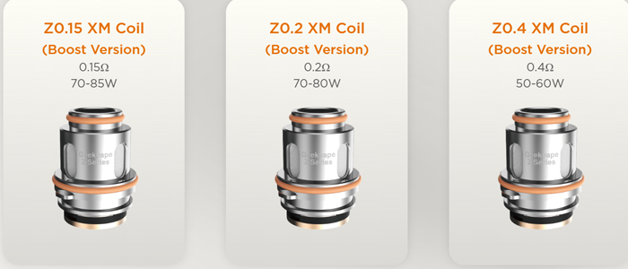 pas cher coil z xm boost version geekvape