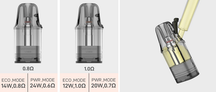 cartouche vibe dual mesh vaporesso