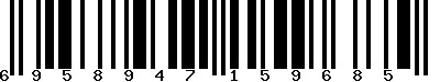 6958947159685