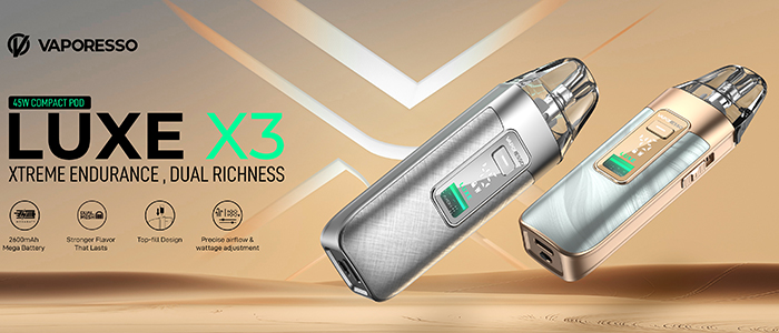 luxe x3 vaporesso officiel pod