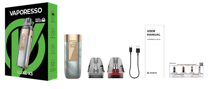 prix boutique luxe x3 vaporesso