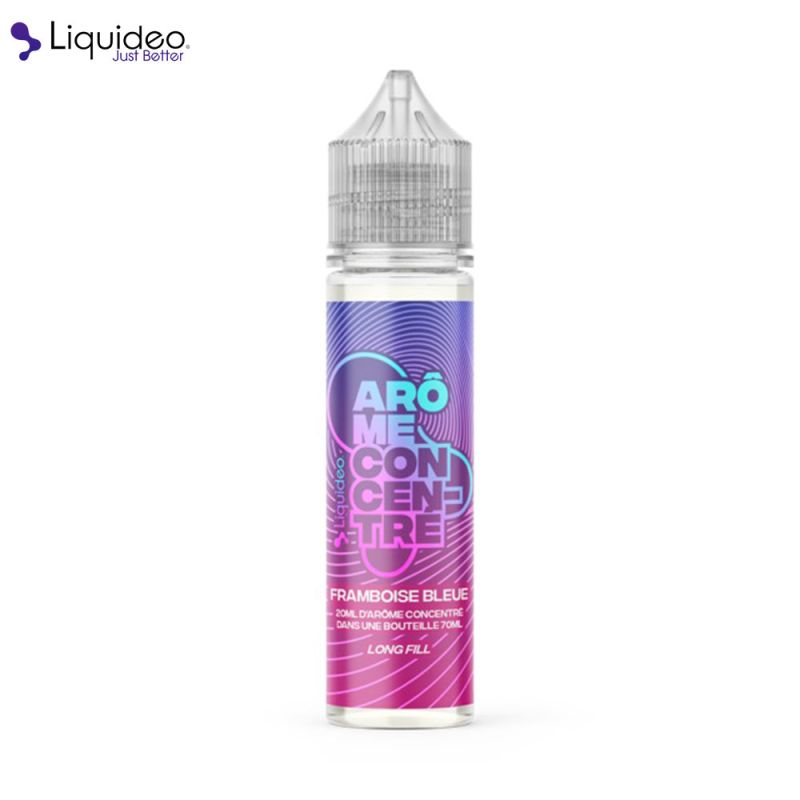 Concentré Framboise Bleue 20ml - Liquideo Longfill
